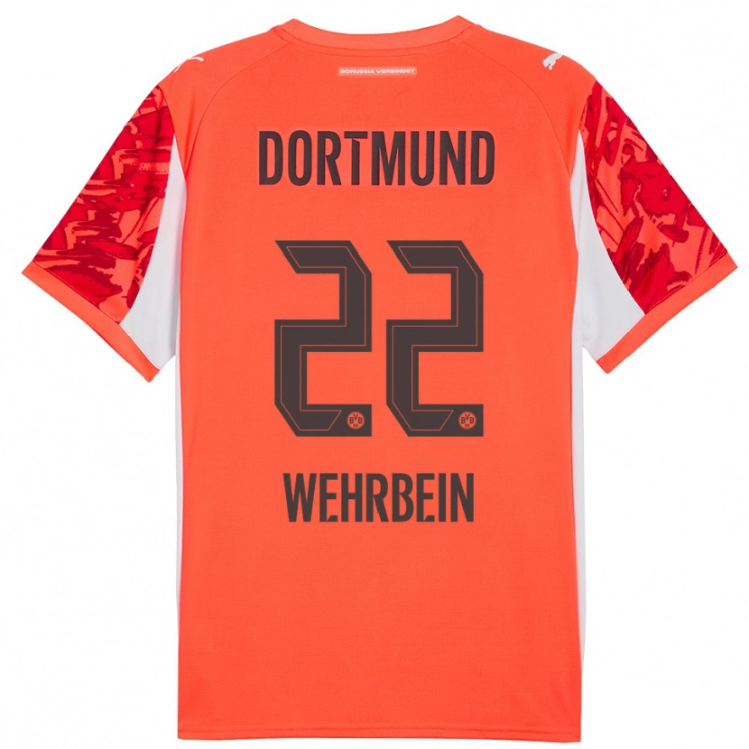 Danxen Homme Jan-Mattis Wehrbein #22 Maillot de Gardien Orange Rouge 2025/26 T-shirt