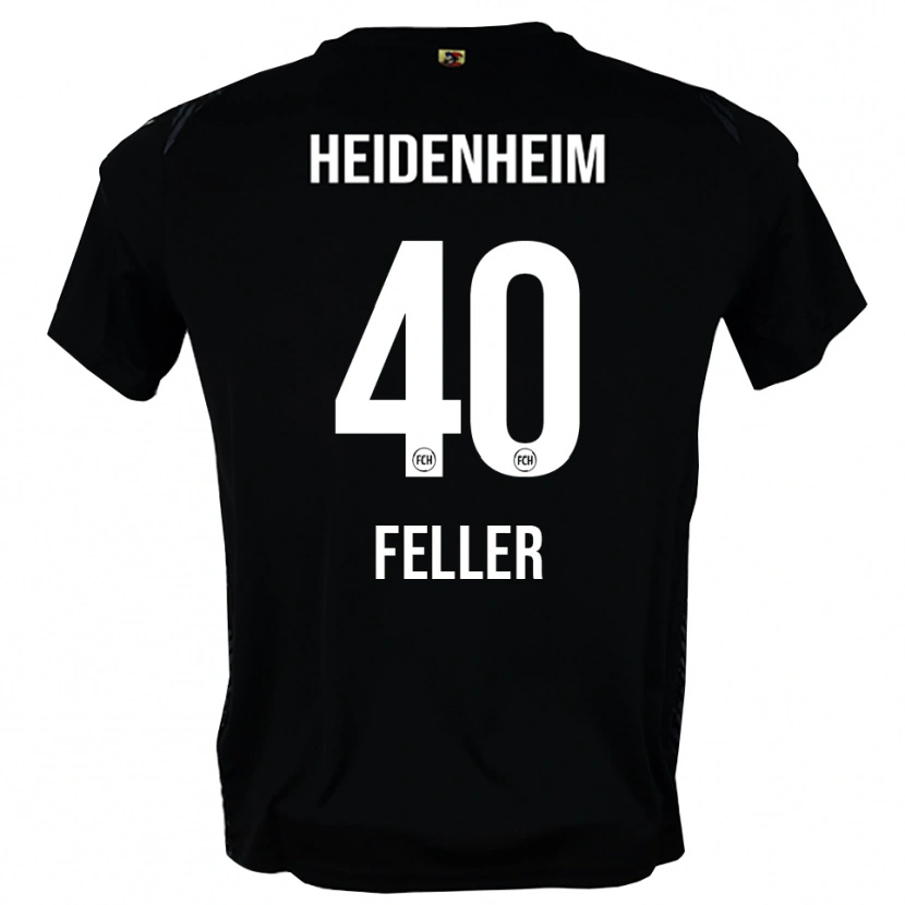 Danxen Homme Frank Feller #40 Maillot de Gardien Gris Foncé Noir 2025/26 T-shirt