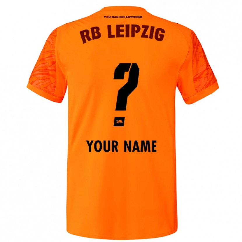 Danxen Homme RB Leipzig Maillot de Gardien Orange Rouge 2025/26 T-shirt