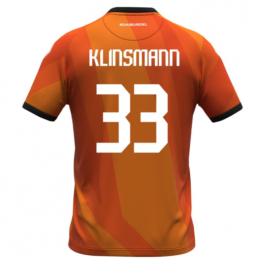 Danxen Homme Jonathan Klinsmann #33 Maillot de Gardien Blanc Corail Noir 2025/26 T-shirt