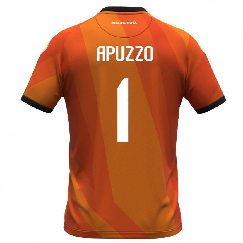 Danxen Homme Davide Apuzzo #1 Maillot de Gardien Blanc Corail Noir 2025/26 T-shirt