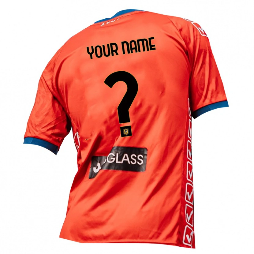 Danxen Homme Juve Stabia Maillot de Gardien Orange Rouge 2025/26 T-shirt