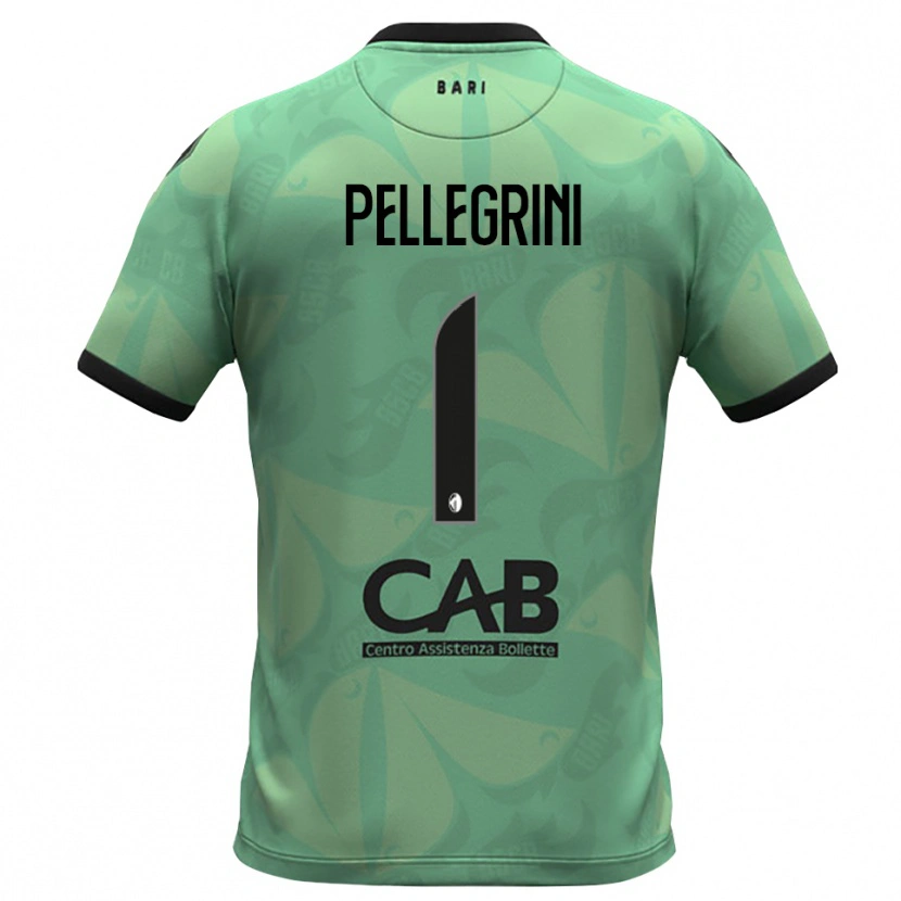 Danxen Homme Luigi Pellegrini #1 Maillot de Gardien Vert Marin Foncé 2025/26 T-shirt