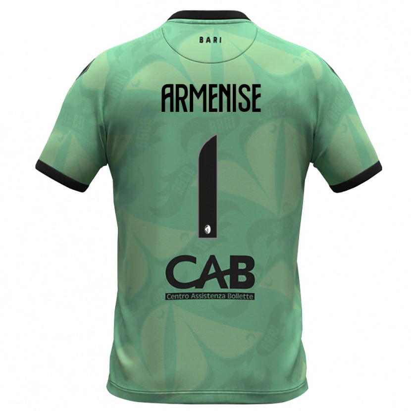 Danxen Homme Gaetano Armenise #1 Maillot de Gardien Vert Marin Foncé 2025/26 T-shirt