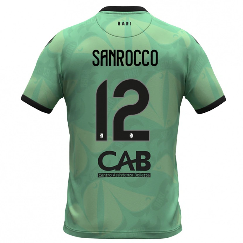 Danxen Homme Michele Sanrocco #12 Maillot de Gardien Vert Marin Foncé 2025/26 T-shirt