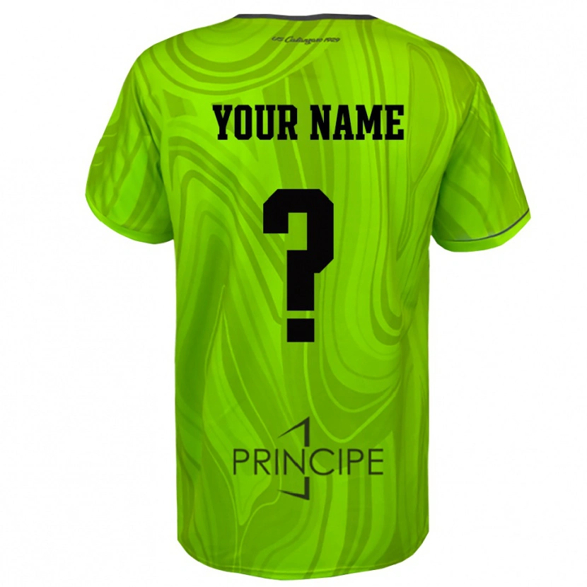 Danxen Homme US Catanzaro 1929 Maillot de Gardien Jaune Vert Noir 2025/26 T-shirt