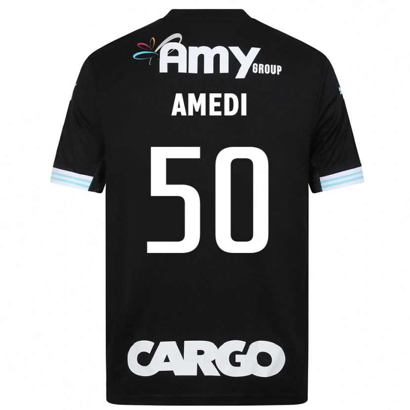 Danxen Homme Roie Amedi #50 Maillot de Gardien Blanc Noir 2025/26 T-shirt