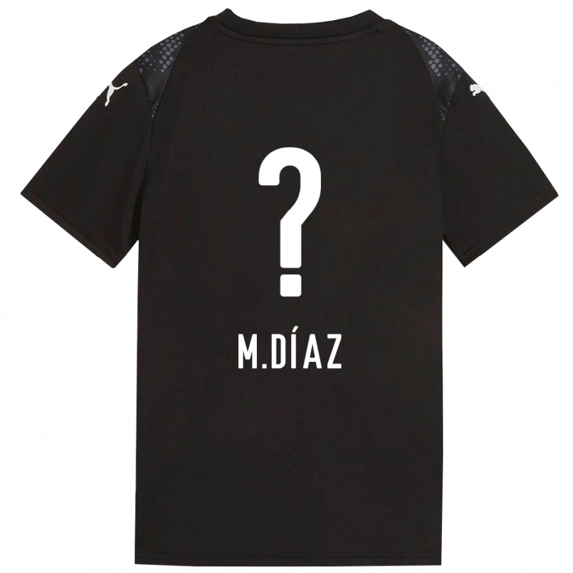 Danxen Homme Mateo Díaz #0 Maillot de Gardien Doré Noir 2025/26 T-shirt