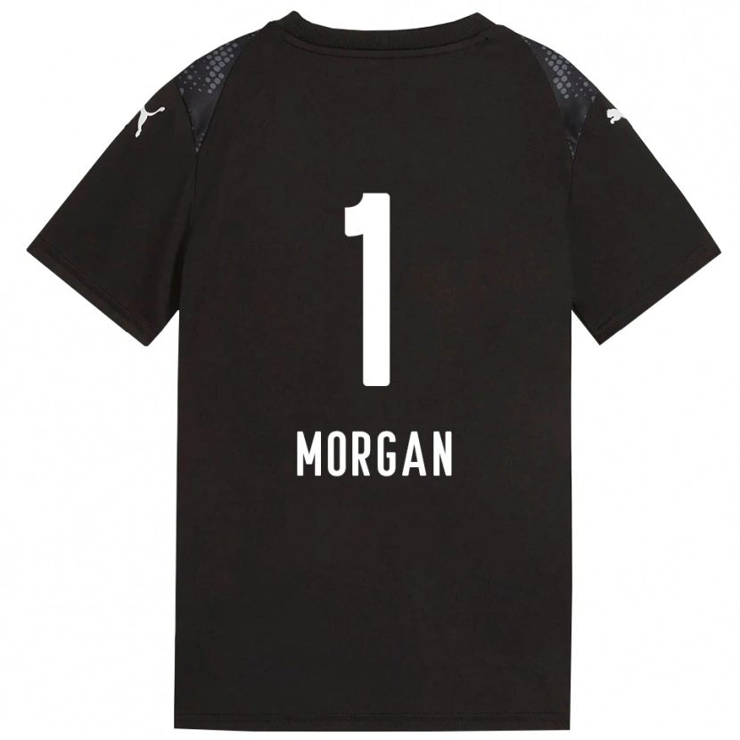 Danxen Homme Kevin Morgan #1 Maillot de Gardien Doré Noir 2025/26 T-shirt