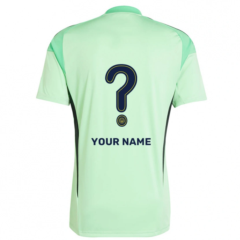 Danxen Homme Fenerbahçe SK Maillot de Gardien Vert Clair Noir 2025/26 T-shirt