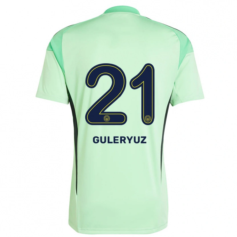 Danxen Homme Göknur Güleryüz #21 Maillot de Gardien Vert Clair Noir 2025/26 T-shirt