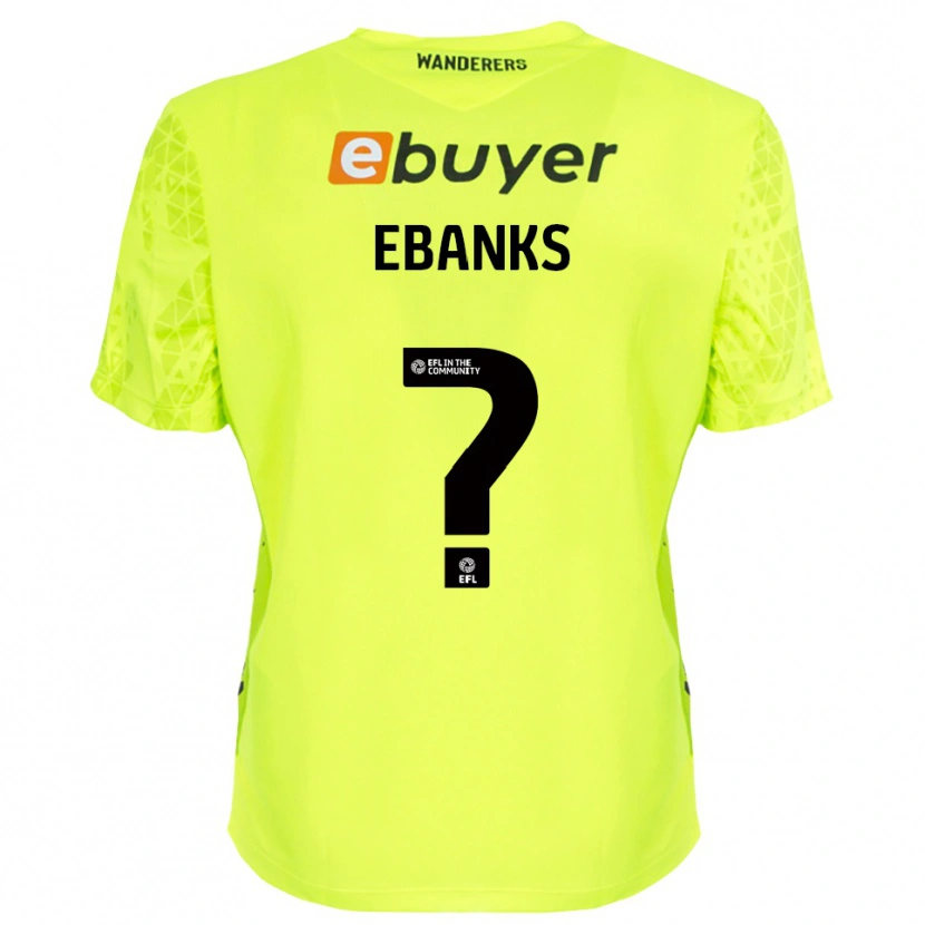 Danxen Homme Eve Ebanks #0 Maillot de Gardien Vert Fluorescent 2025/26 T-shirt