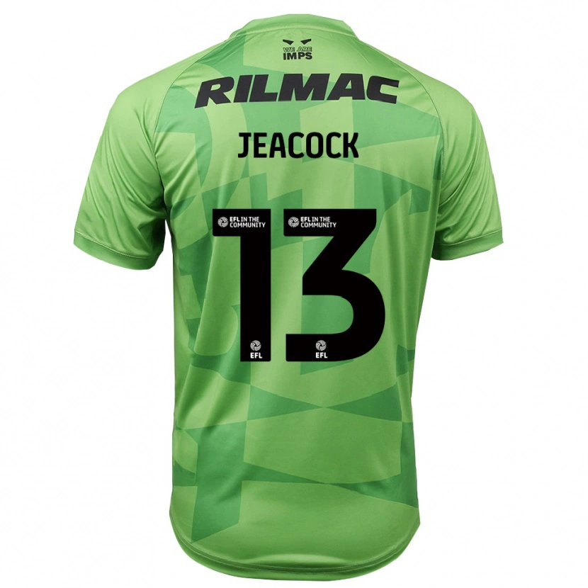 Danxen Homme Zach Jeacock #13 Maillot de Gardien Vert Clair 2025/26 T-shirt