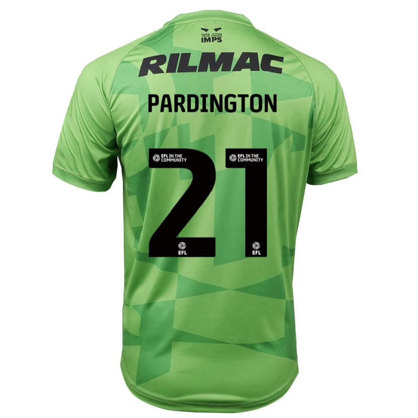 Danxen Homme Jamie Pardington #21 Maillot de Gardien Vert Clair 2025/26 T-shirt