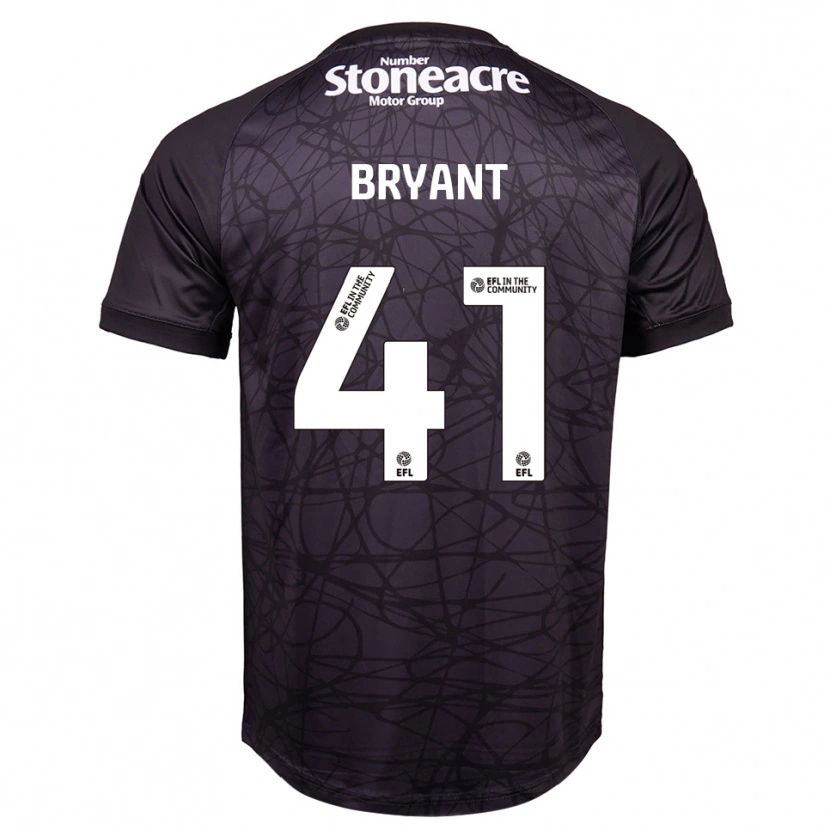 Danxen Homme Jacob Bryant #41 Maillot de Gardien Noir Blanc 2025/26 T-shirt