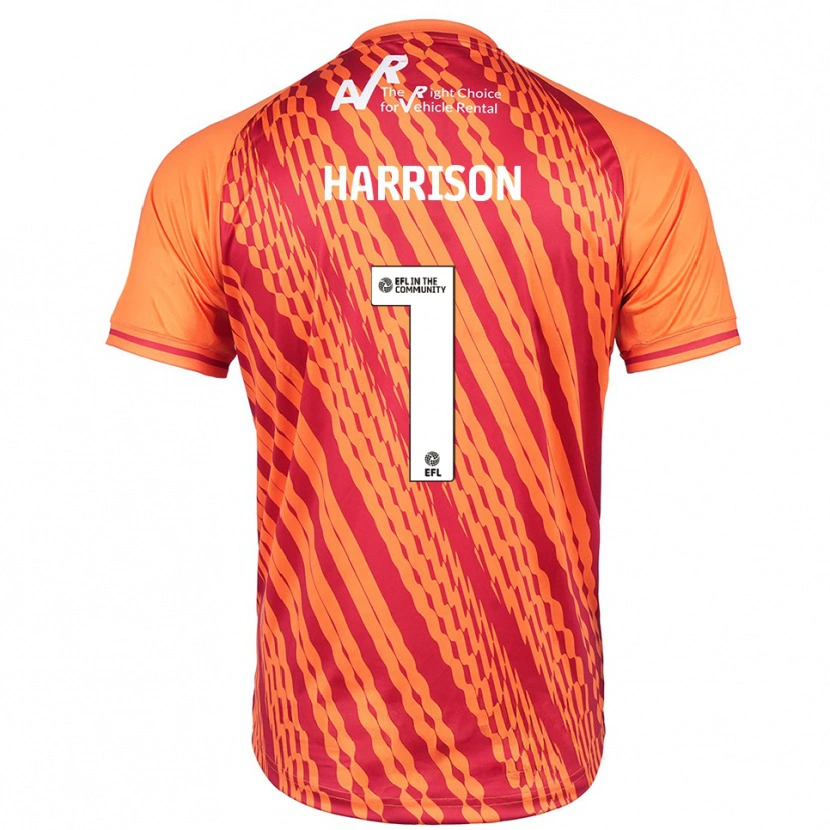 Danxen Homme Elyh Harrison #1 Maillot de Gardien Orange 2025/26 T-shirt