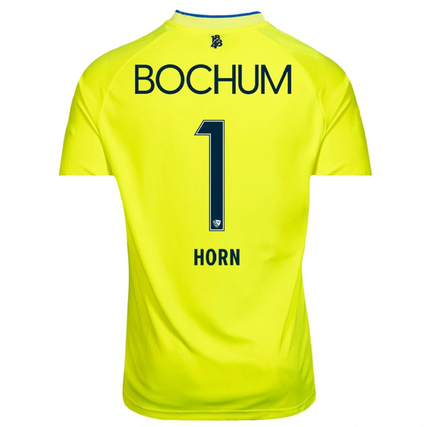 Danxen Homme Timo Horn #1 Maillot de Gardien Vert Jaune 2025/26 T-shirt