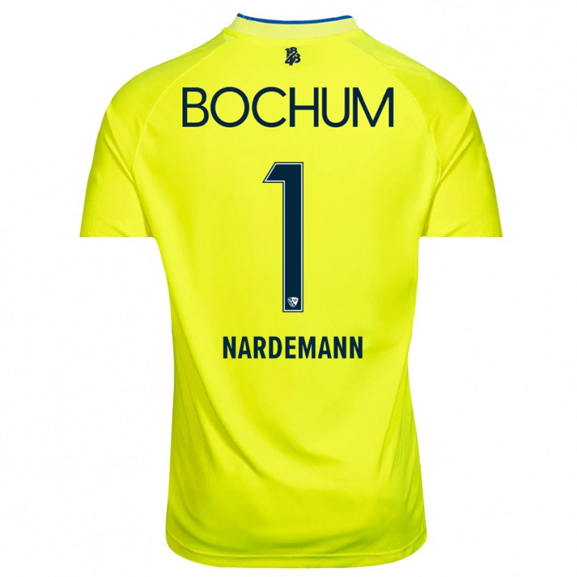 Danxen Homme Kari Närdemann #1 Maillot de Gardien Vert Jaune 2025/26 T-shirt
