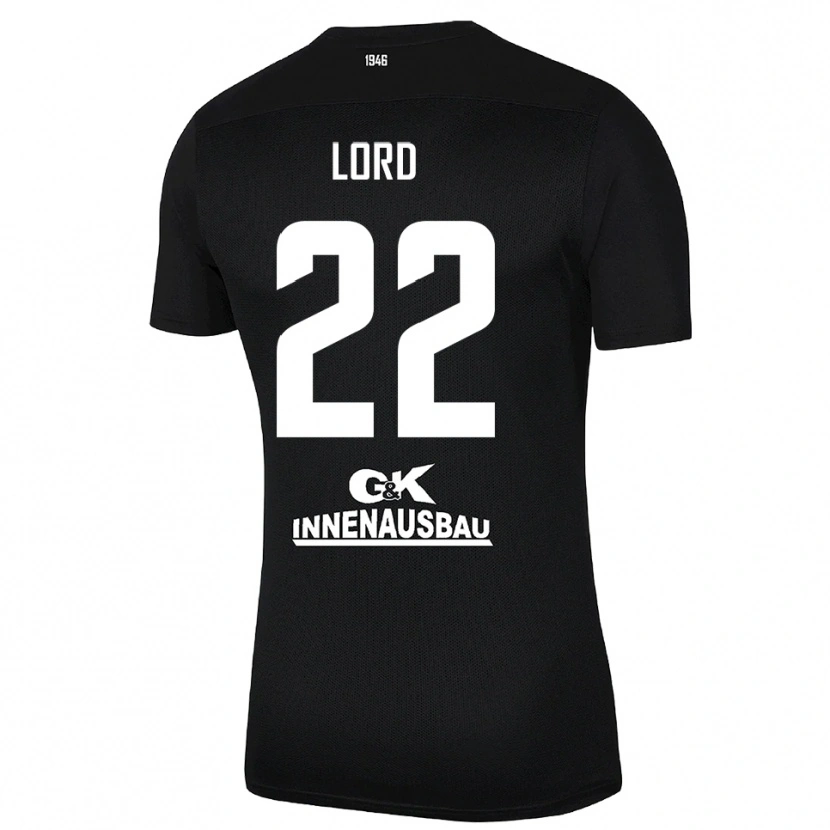 Danxen Homme Louis Lord #22 Maillot de Gardien Blanc Noir 2025/26 T-shirt