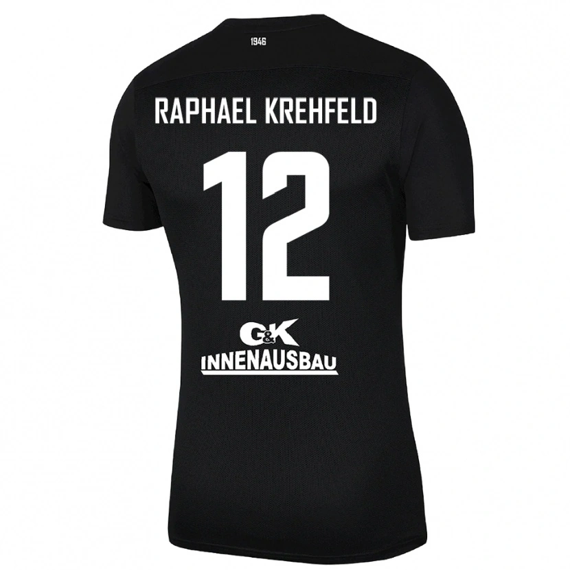 Danxen Homme Luca Raphael Krehfeld #12 Maillot de Gardien Blanc Noir 2025/26 T-shirt
