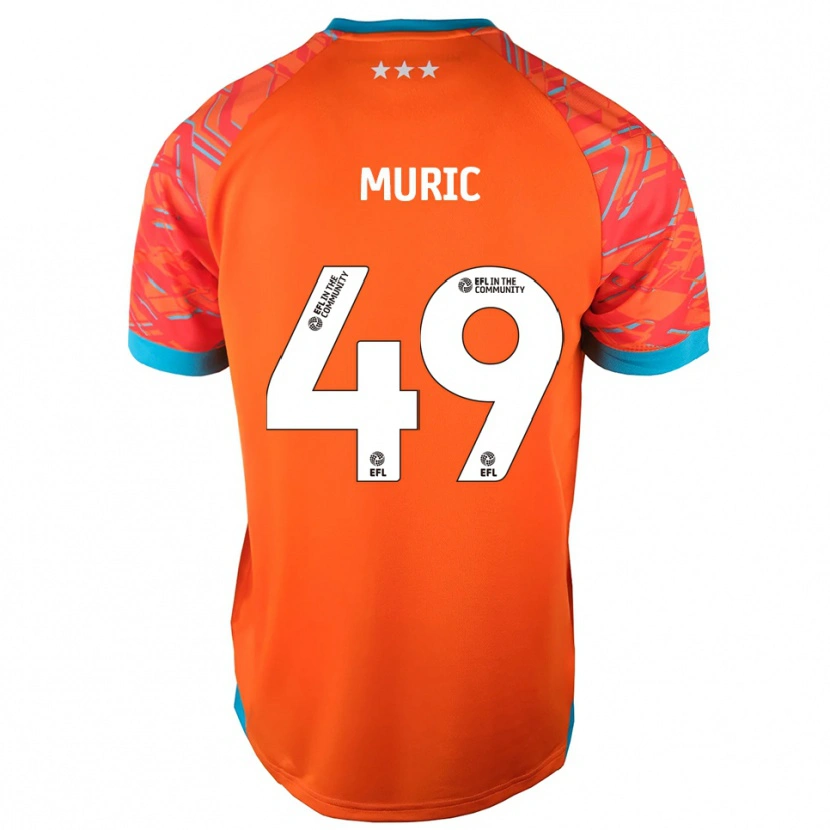 Danxen Homme Arijanet Muric #49 Maillot de Gardien Blanc Orange 2025/26 T-shirt