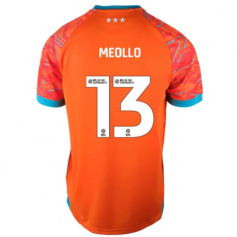 Danxen Homme Nina Meollo #13 Maillot de Gardien Blanc Orange 2025/26 T-shirt