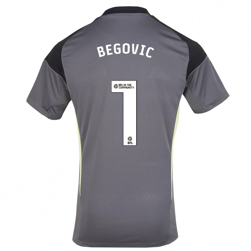 Danxen Homme Asmir Begovic #1 Maillot de Gardien Blanc Gris 2025/26 T-shirt