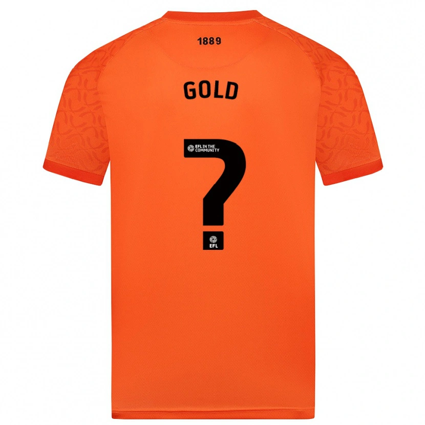 Danxen Homme Ethan Gold #0 Maillot de Gardien Noir Orange 2025/26 T-shirt
