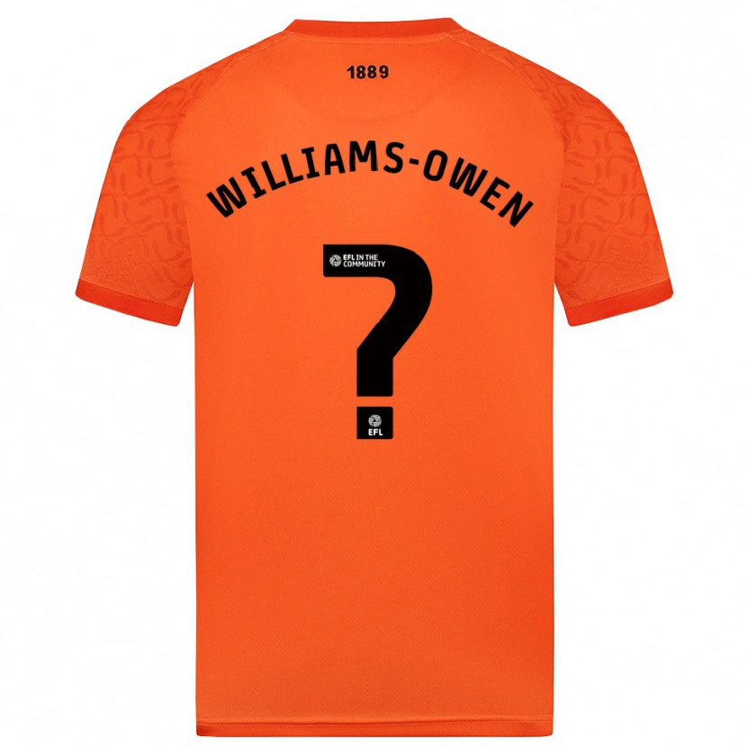 Danxen Homme Brooke Williams-Owen #0 Maillot de Gardien Noir Orange 2025/26 T-shirt