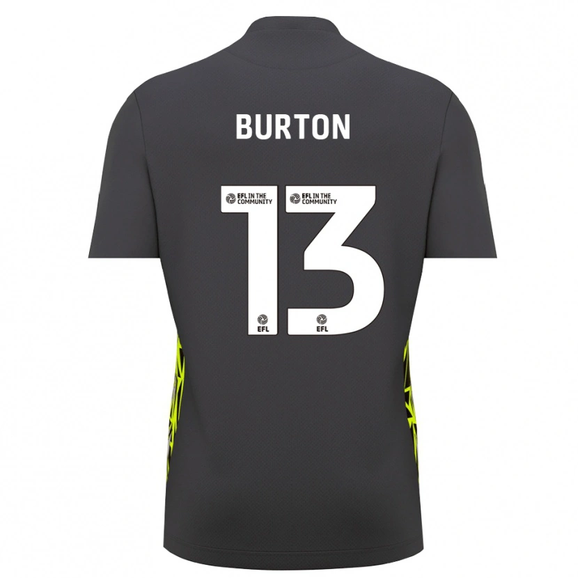 Danxen Homme Callum Burton #13 Maillot de Gardien Vert Forêt Gris 2025/26 T-shirt