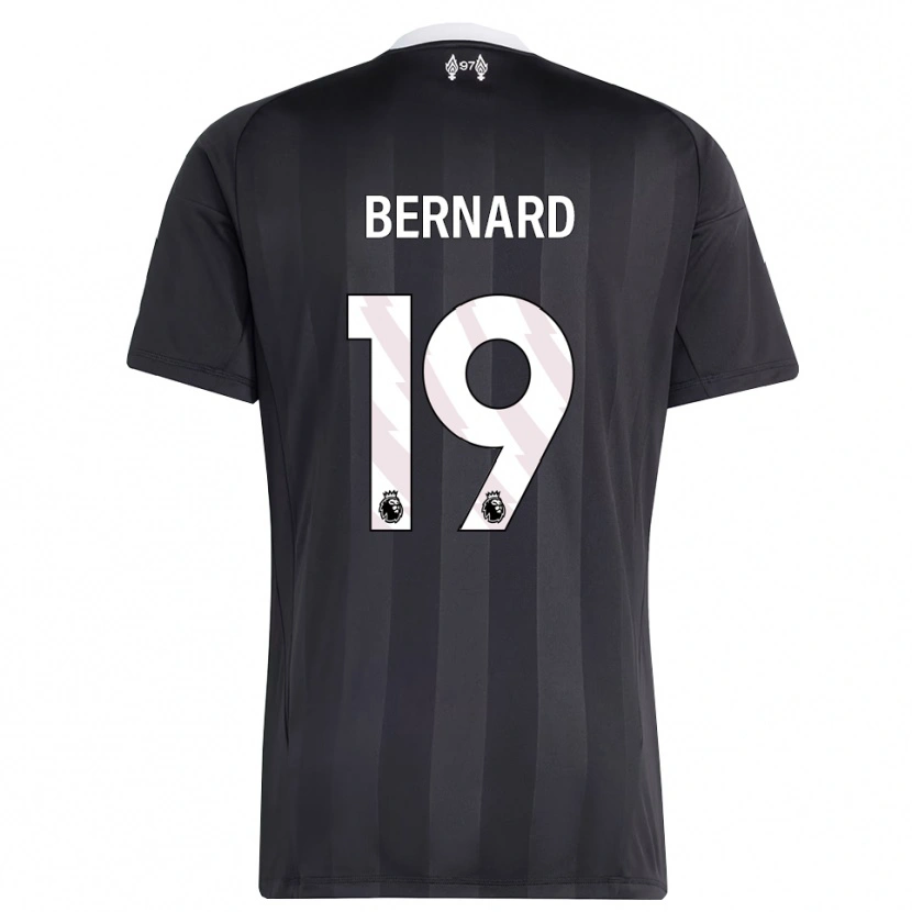 Danxen Homme DJ Bernard #19 Maillot de Gardien Noir Blanc 2025/26 T-shirt
