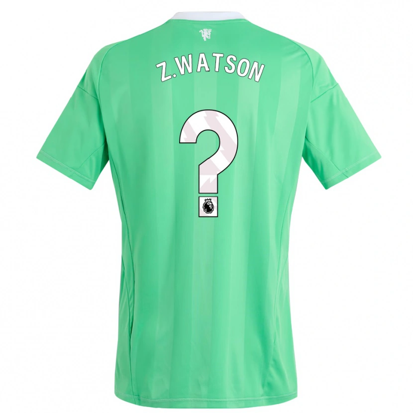 Danxen Homme Zac Watson #0 Maillot de Gardien Vert Émeraude 2025/26 T-shirt