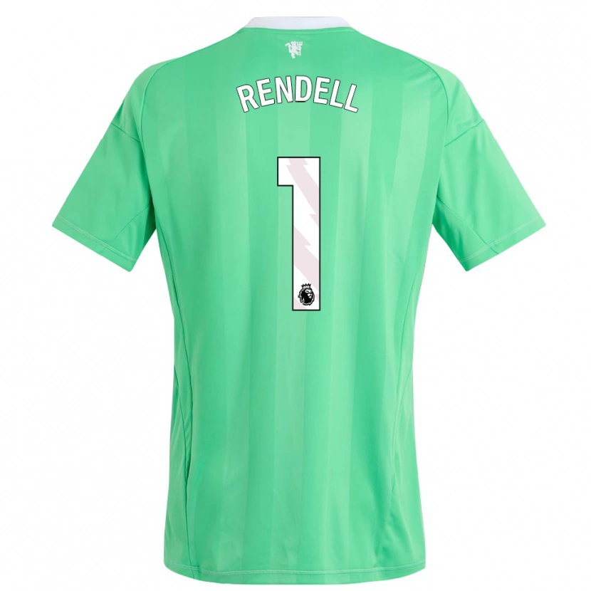Danxen Homme Kayla Rendell #1 Maillot de Gardien Vert Émeraude 2025/26 T-shirt
