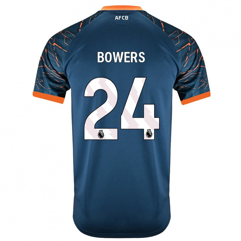 Danxen Homme Kelci Bowers #24 Maillot de Gardien Bleu Ardoise Foncé 2025/26 T-shirt