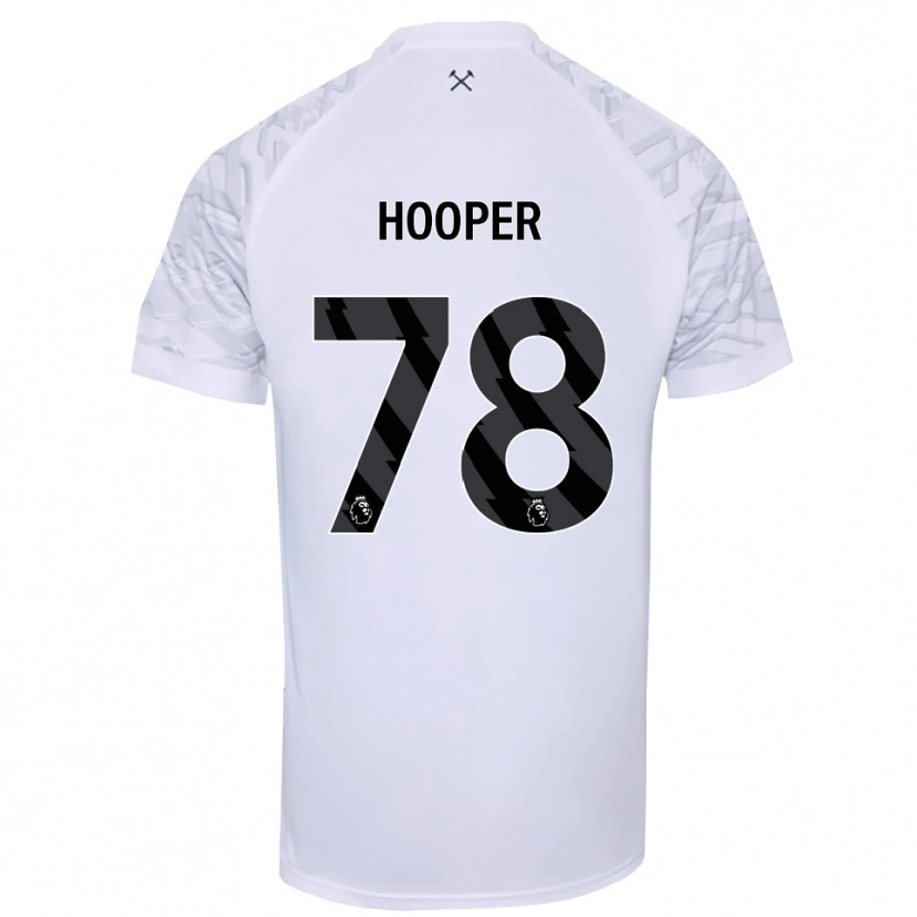 Danxen Homme Finley Hooper #78 Maillot de Gardien Noir Blanc 2025/26 T-shirt