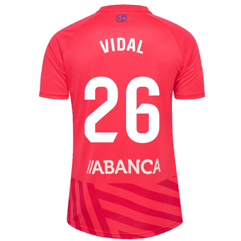 Danxen Homme Marc Vidal #26 Maillot de Gardien Rouge Blanc 2025/26 T-shirt