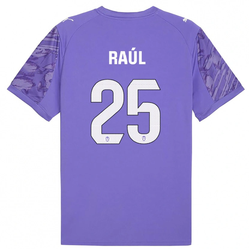 Danxen Homme Raúl Jiménez #25 Maillot de Gardien Blanc Lillac 2025/26 T-shirt