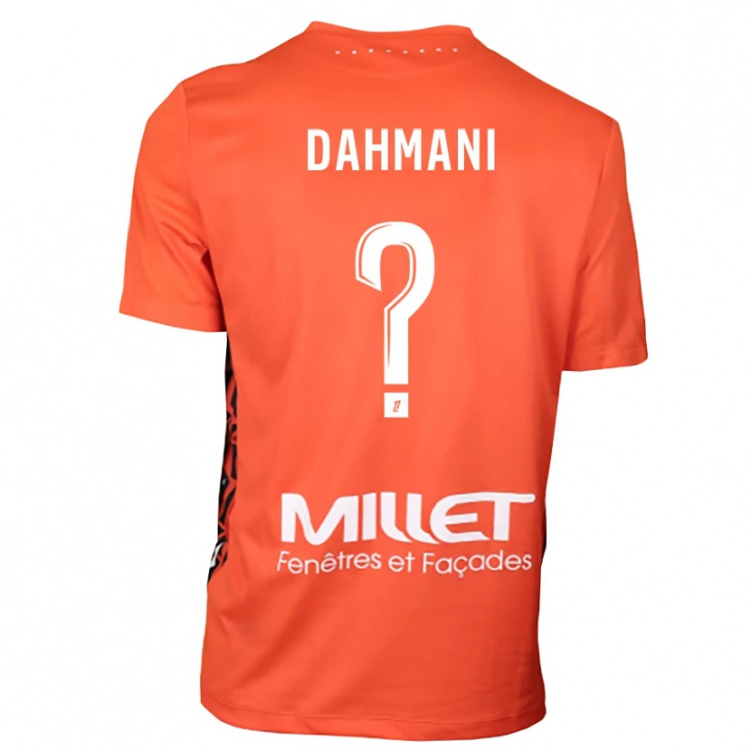 Danxen Homme Waël Dahmani #0 Maillot de Gardien Orange Blanc 2025/26 T-shirt