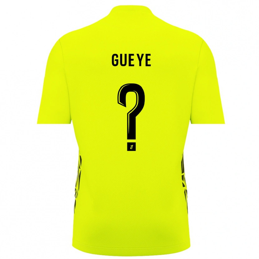 Danxen Homme Khady Gueye #0 Maillot de Gardien Vert Fluorescent 2025/26 T-shirt