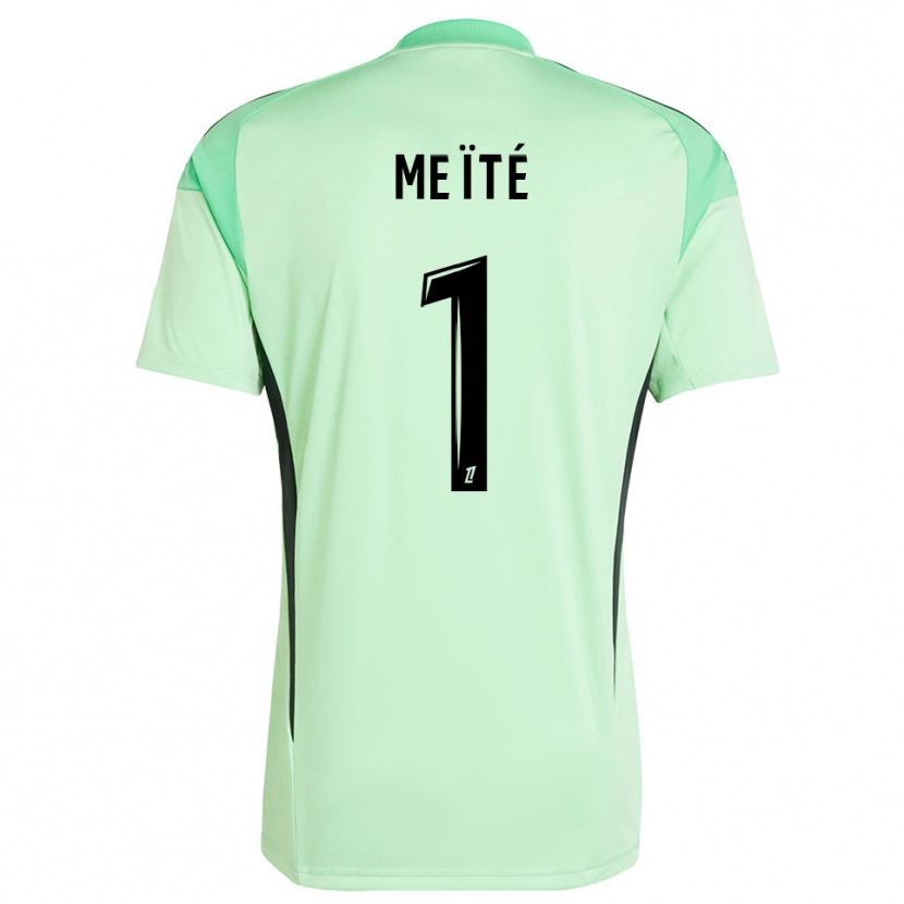 Danxen Homme Ibrahim Meïté #1 Maillot de Gardien Vert Clair Noir 2025/26 T-shirt