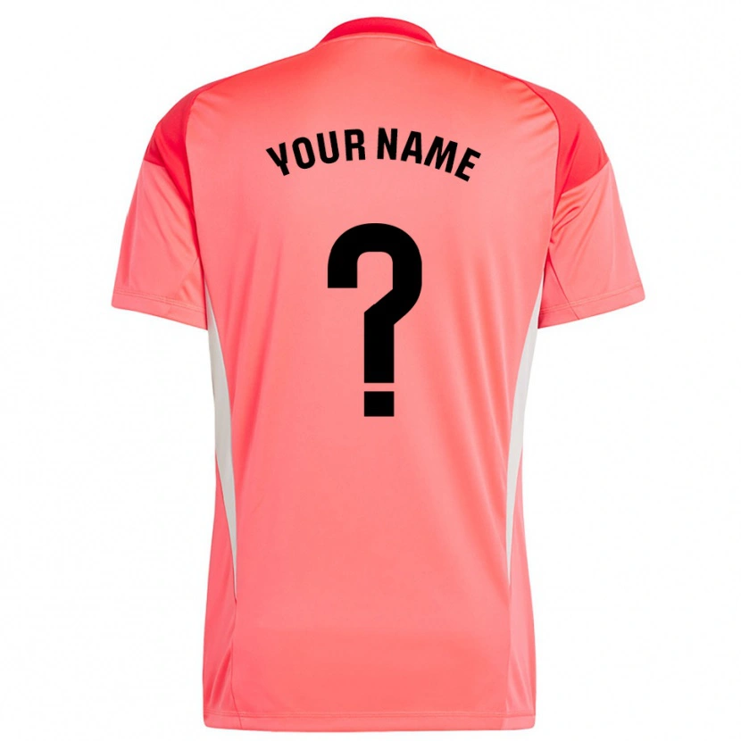 Danxen Homme Albacete Balompié Maillot de Gardien Rouge Orange 2025/26 T-shirt