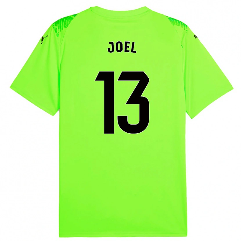 Danxen Homme Christian Joel #13 Maillot de Gardien Vert Gazon 2025/26 T-shirt