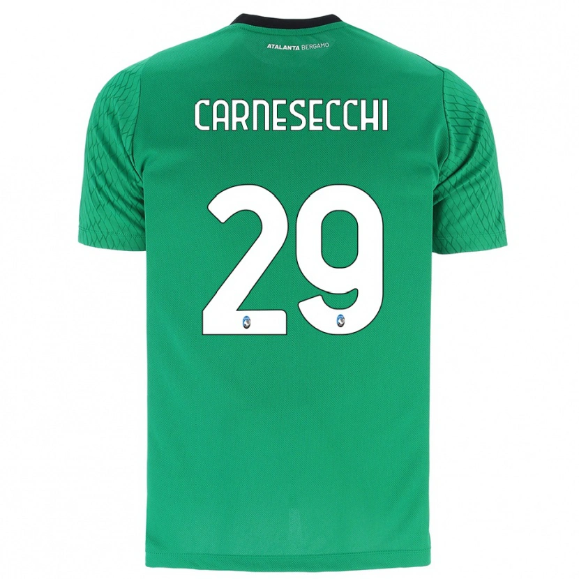 Danxen Homme Marco Carnesecchi #29 Maillot de Gardien Vert Émeraude 2025/26 T-shirt