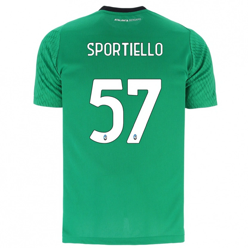 Danxen Homme Marco Sportiello #57 Maillot de Gardien Vert Émeraude 2025/26 T-shirt