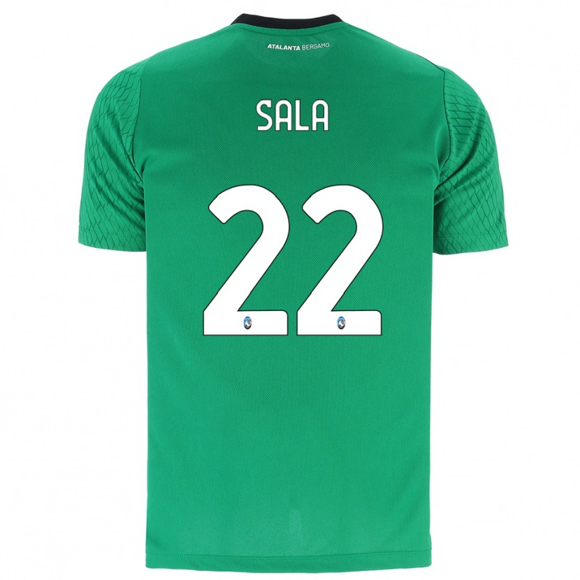 Danxen Homme Lorenzo Sala #22 Maillot de Gardien Vert Émeraude 2025/26 T-shirt