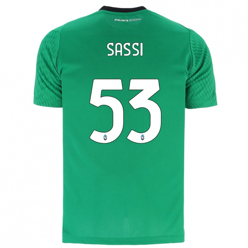 Danxen Homme Jacopo Sassi #53 Maillot de Gardien Vert Émeraude 2025/26 T-shirt
