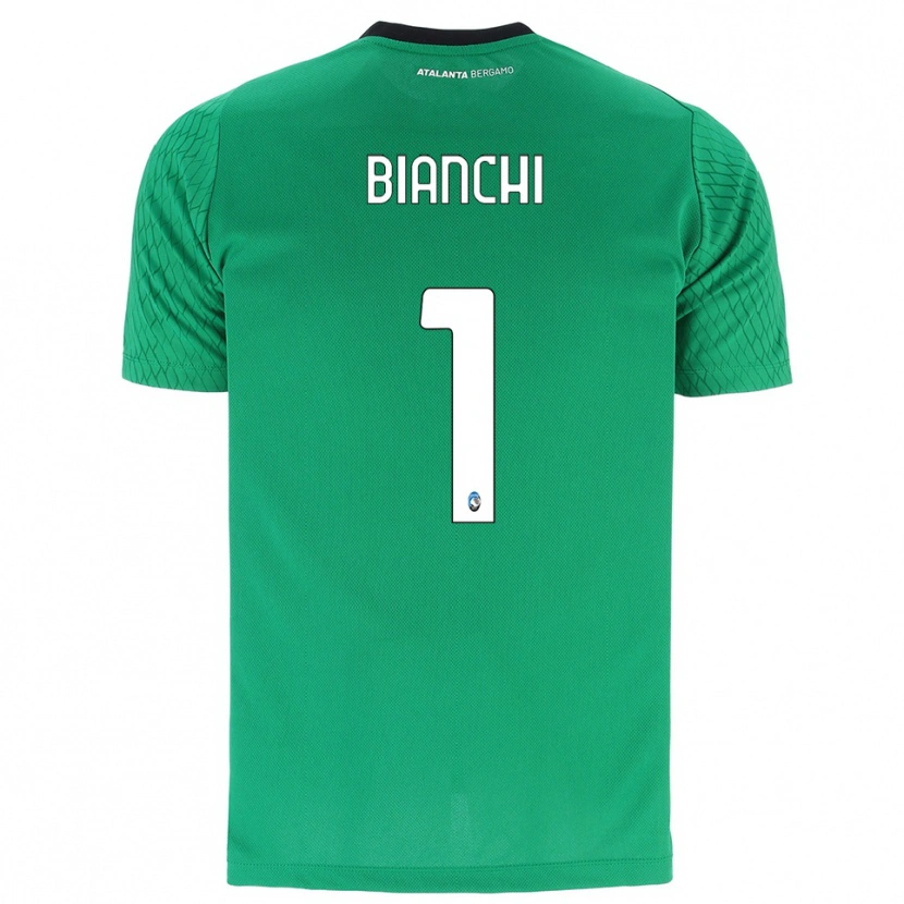 Danxen Homme Mattia Bianchi #1 Maillot de Gardien Vert Émeraude 2025/26 T-shirt
