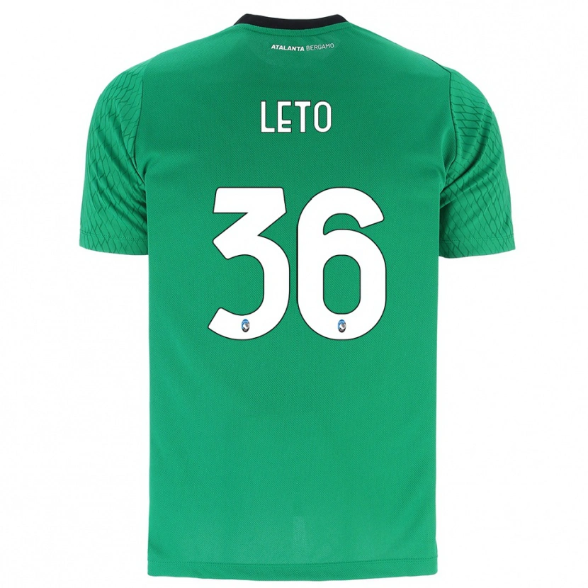 Danxen Homme Manuel Leto #36 Maillot de Gardien Vert Émeraude 2025/26 T-shirt