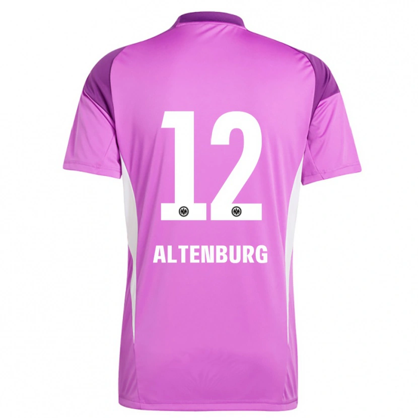 Danxen Homme Lina Altenburg #12 Maillot de Gardien Blanc Lilas 2025/26 T-shirt