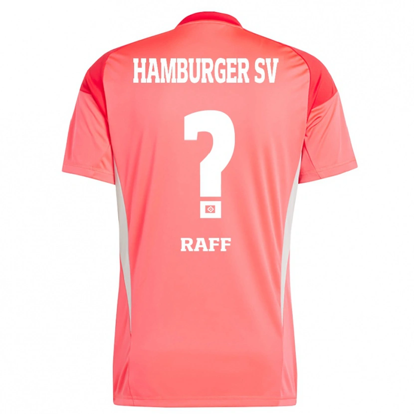 Danxen Homme Dennis Raff #0 Maillot de Gardien Orange Rouge 2025/26 T-shirt